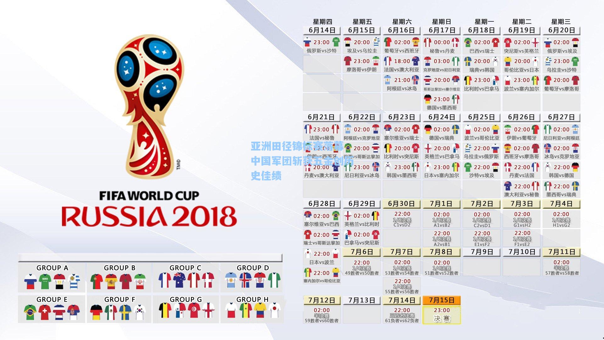 亚洲田径锦标赛落幕 中国军团斩获五金创历史佳绩